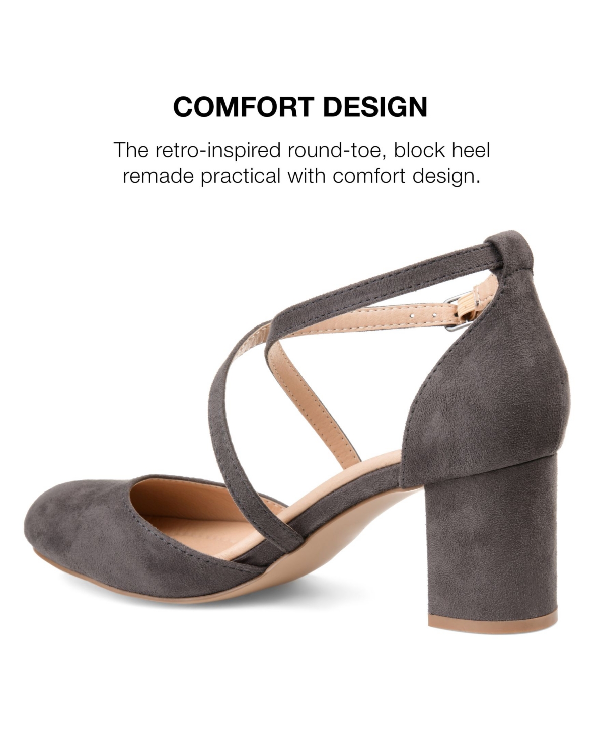 Journee Collection Women's Foster Crisscross Heels