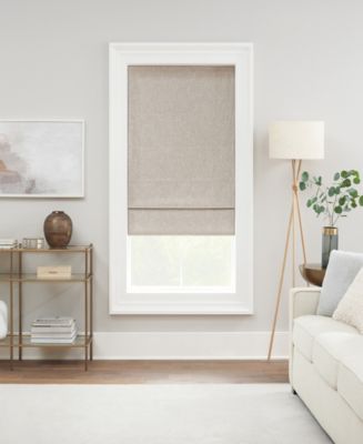 Eclipse Drewton Motorized 100% Blackout Cordless Roman Shade Collection ...