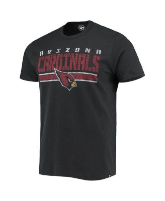 Men's Black Arizona Cardinals Team Stripe T-shirt