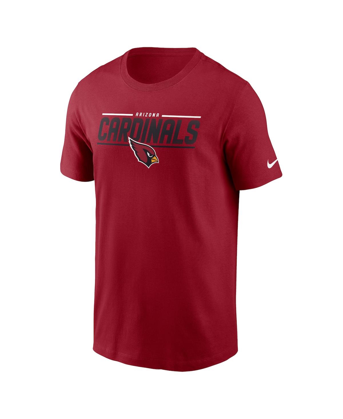 NIKE MEN'S NIKE CARDINAL ARIZONA CARDINALS MUSCLE T-SHIRT