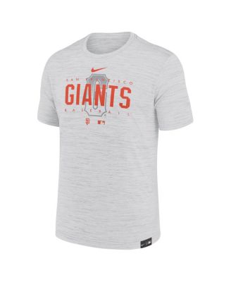 Men's Gray San Francisco Giants City Connect Velocity Practice Performance T-shirt