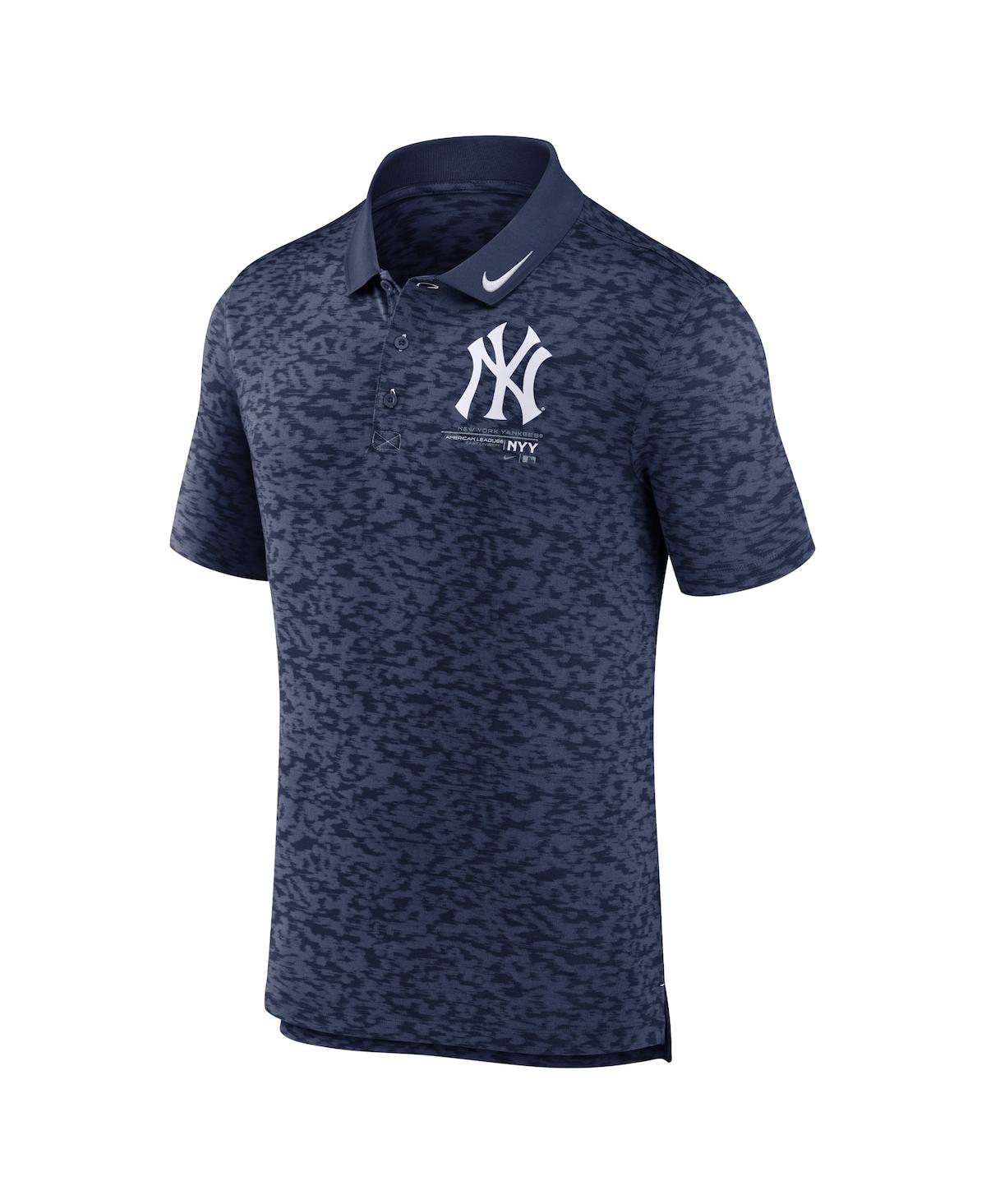 Shop Nike Men's  Navy New York Yankees Next Level Polo Shirt