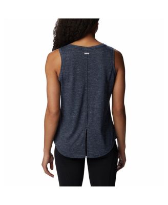 Women's Navy Dallas Cowboys Cades Cape Omni-Wick Tri-Blend Tank Top