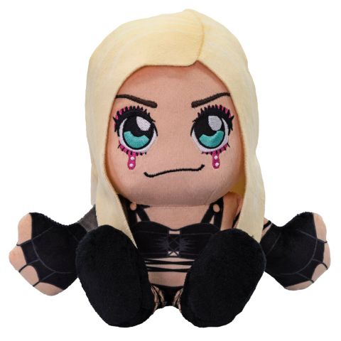 Детская мягкая игрушка Bleacher Creatures Liv Morgan 8" Chibi-Inspired Kuricha Plush, 1-Piece, цвет: Разноцветный