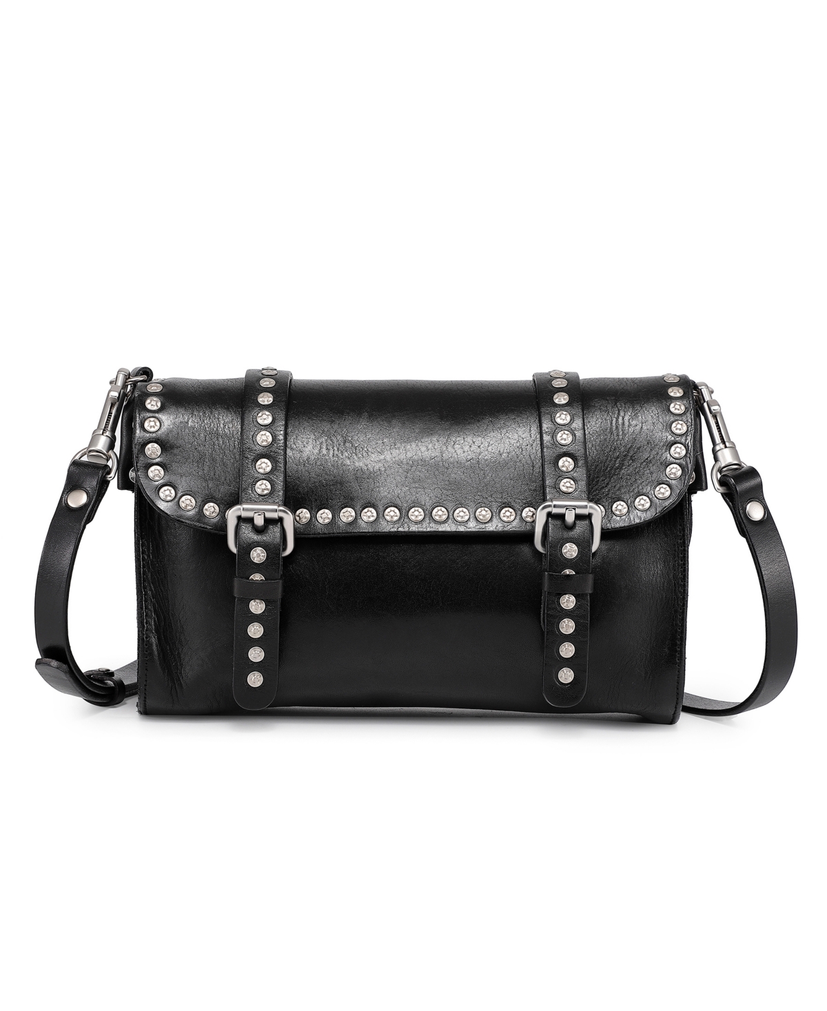 Old Trend Soul Stud Convertible Crossbody Bag In Black