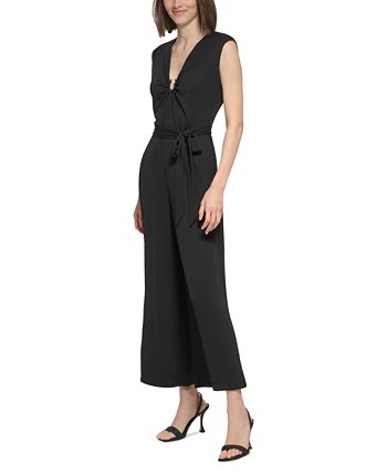 Calvin klein v neck jumpsuit best sale