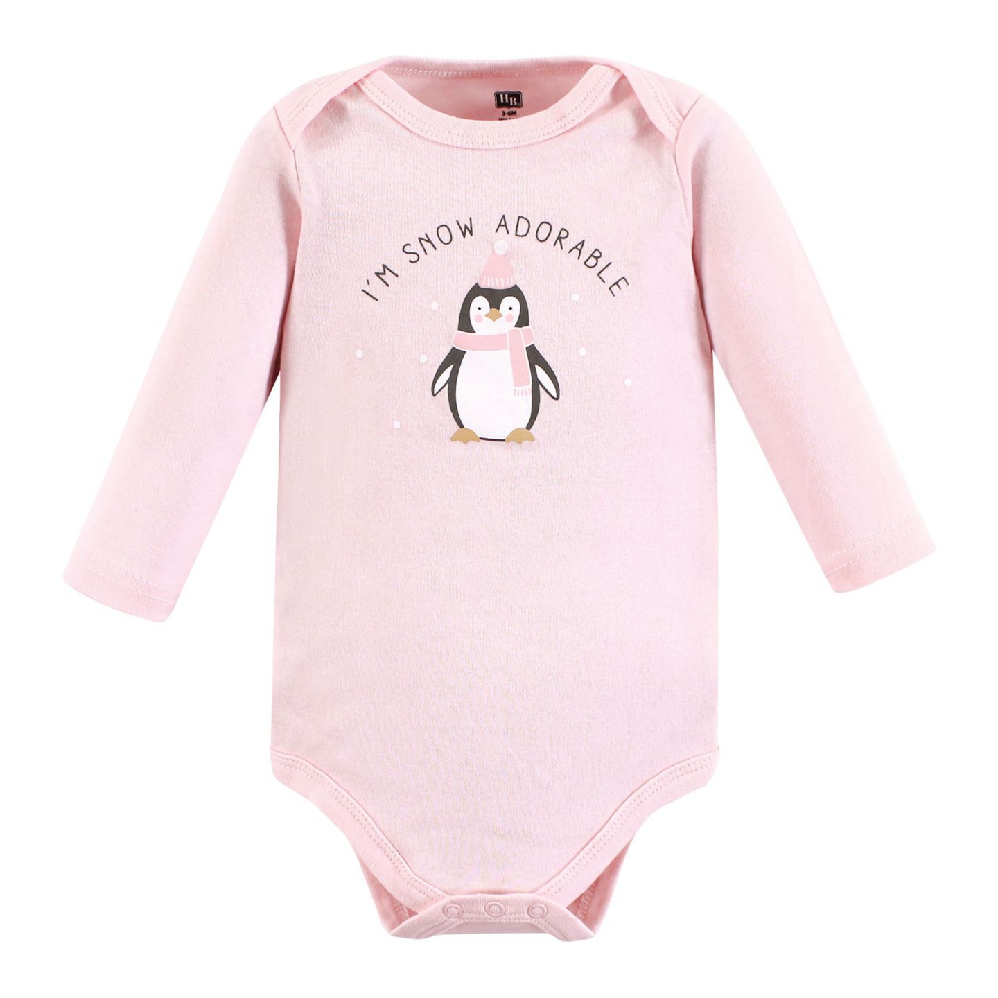 Боди Baby Hudson, длинный рукав, хлопок, 5 шт. — Hudson Baby, цвет: Girl Arctic Animals — фото 7