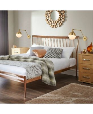 Alba 8" 1-Light Mid-Century Modern Arm-Adjustable Iron, Glass LED Sconce