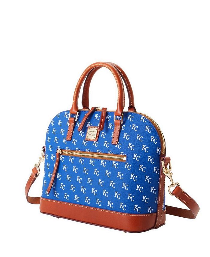 Dooney & Bourke Women's Kansas City Royals Signature Domed Zip Satchel