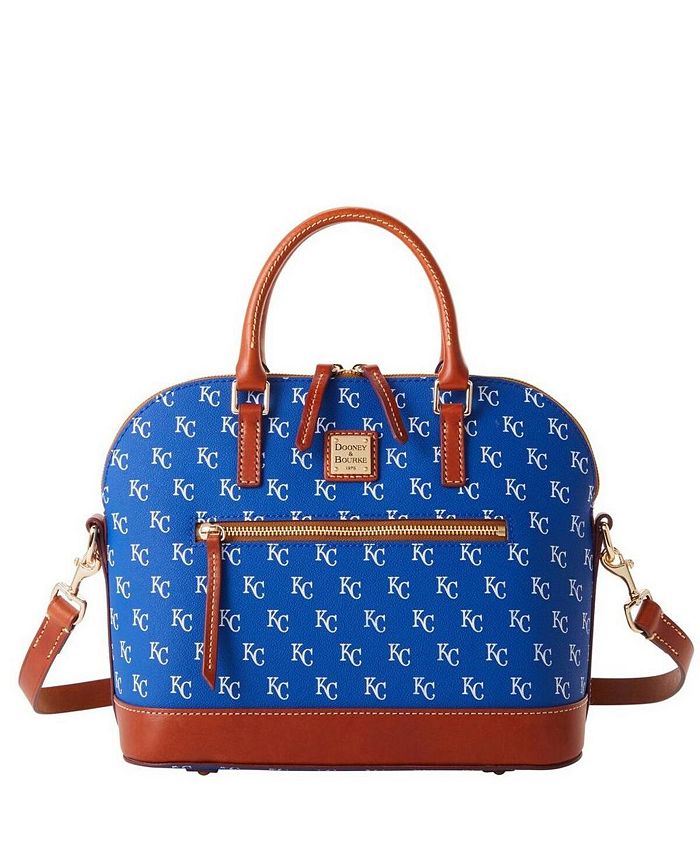 Dooney & Bourke Women's Kansas City Royals Signature Domed Zip Satchel