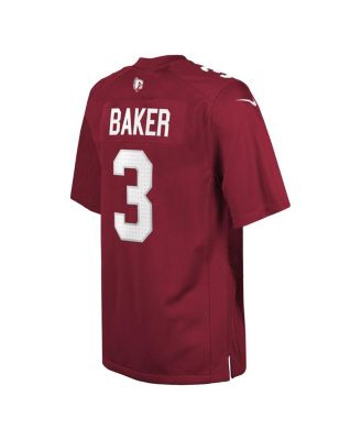 Big Boys and Girls Budda Baker Arizona Cardinals Game Player Jersey