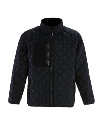 Big & Tall EnduraQuilt Diamond Quilted Puffer Jacket - Insulated Cold Weather Water-Resistant Winter Coat
