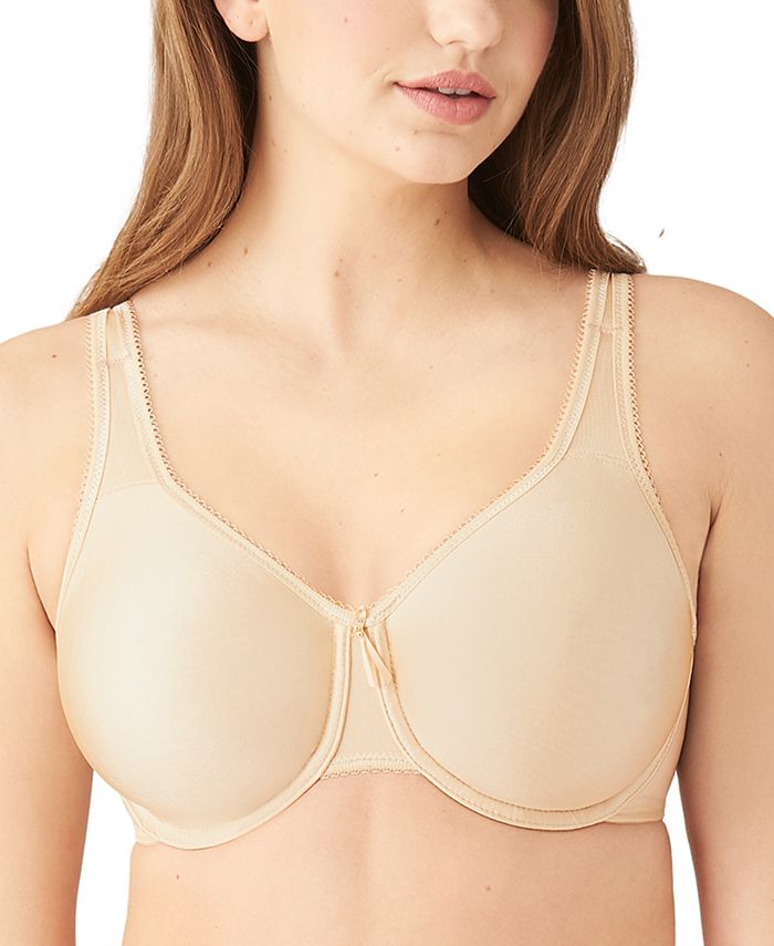 Wacoal womens Basic Beauty Wire Free Soft Cup Bra, SAND, 34DD at