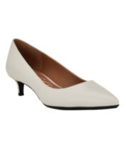Calvin klein white pumps shop