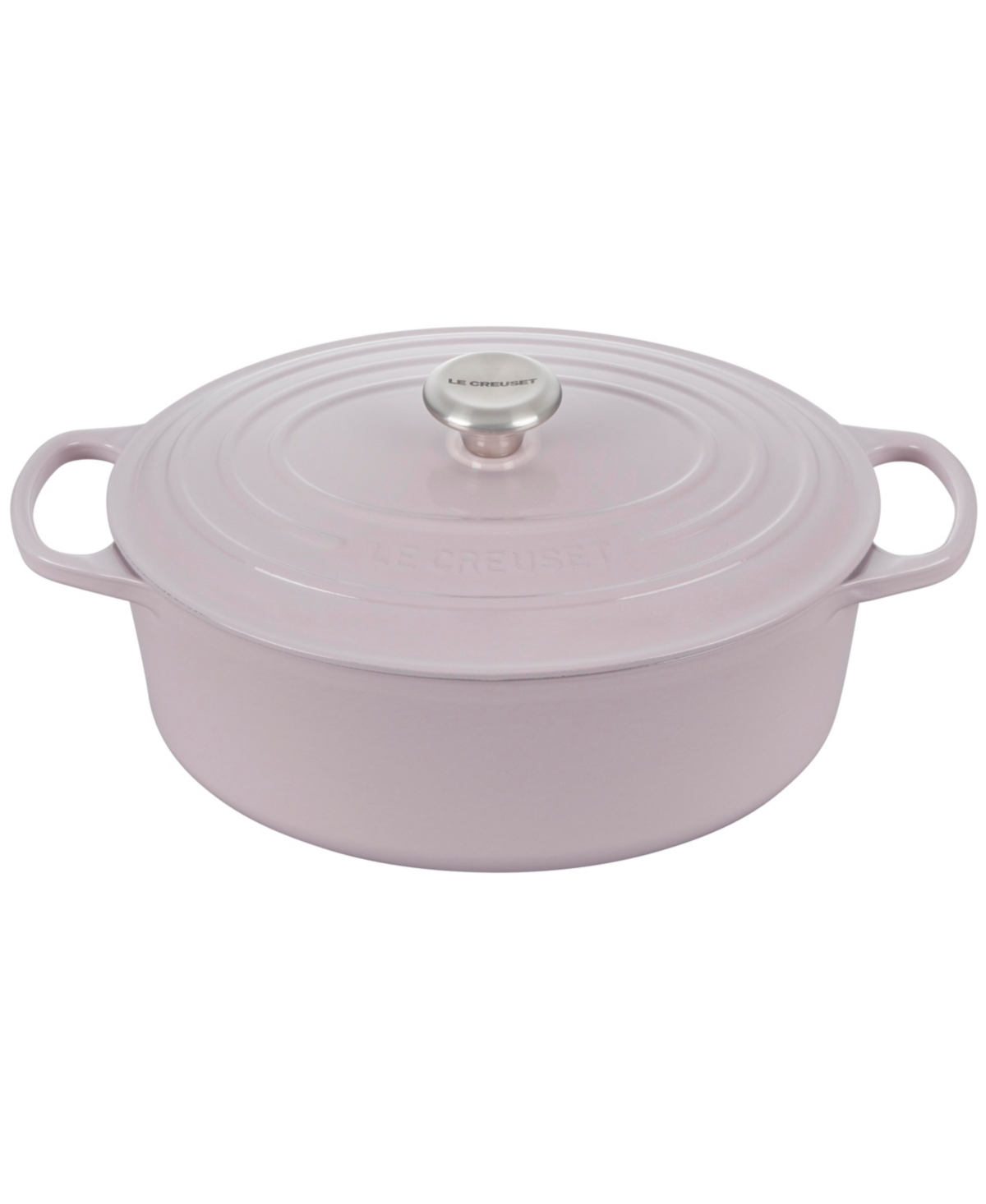 Le Creuset 6.75-qt. Signature Enameled Cast Iron Oval Dutch Oven In Olive