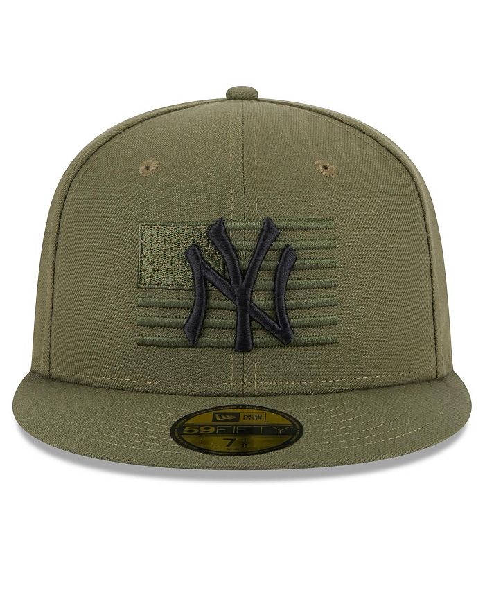 New Era Men's Green New York Yankees 2023 Armed Forces Day OnField