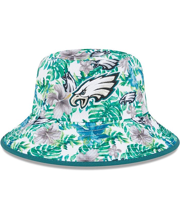 New Era Men s White Philadelphia Eagles Botanical Bucket Hat Macy s