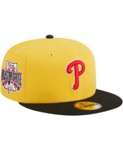 47 Brand Men's Cream, Light Blue Philadelphia Phillies Cooperstown  Collection Hone Cuffed Knit Hat with Pom - Macy's