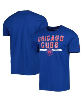 Nike Chicago Cubs Blue Wordmark Short Sleeve T Shirt