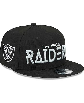 Lids Las Vegas Raiders New Era Script Trucker 9FIFTY Snapback Hat