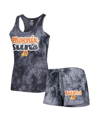 Women's Charcoal Phoenix Suns Billboard Tank Top and Shorts Sleep Set