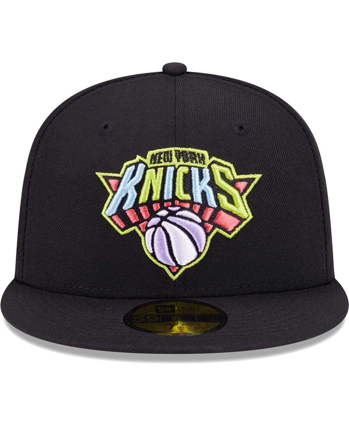 Men's New EraNew York Knicks Color Pack 59FIFTY Fitted Hat - Black