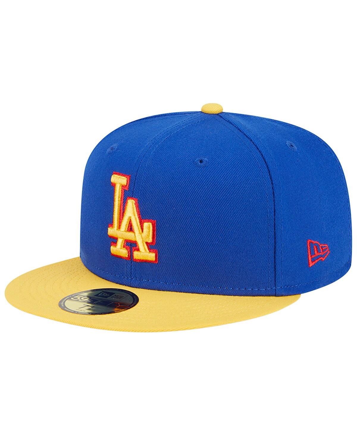 Men's New Era Yellow Los Angeles Dodgers Empire 59FIFTY Fitted Hat - Yellow