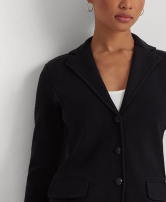 Petite Sweater-Knit Blazer