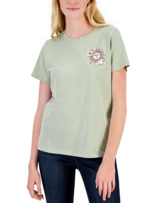 Rebellious One - Juniors' Universal Positive Vibes Graphic T-Shirt