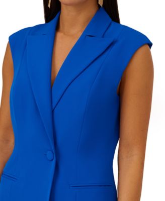 Adrianna by Adrianna Papell Aidan Mattox Women's Sleeveless Blazer Dress