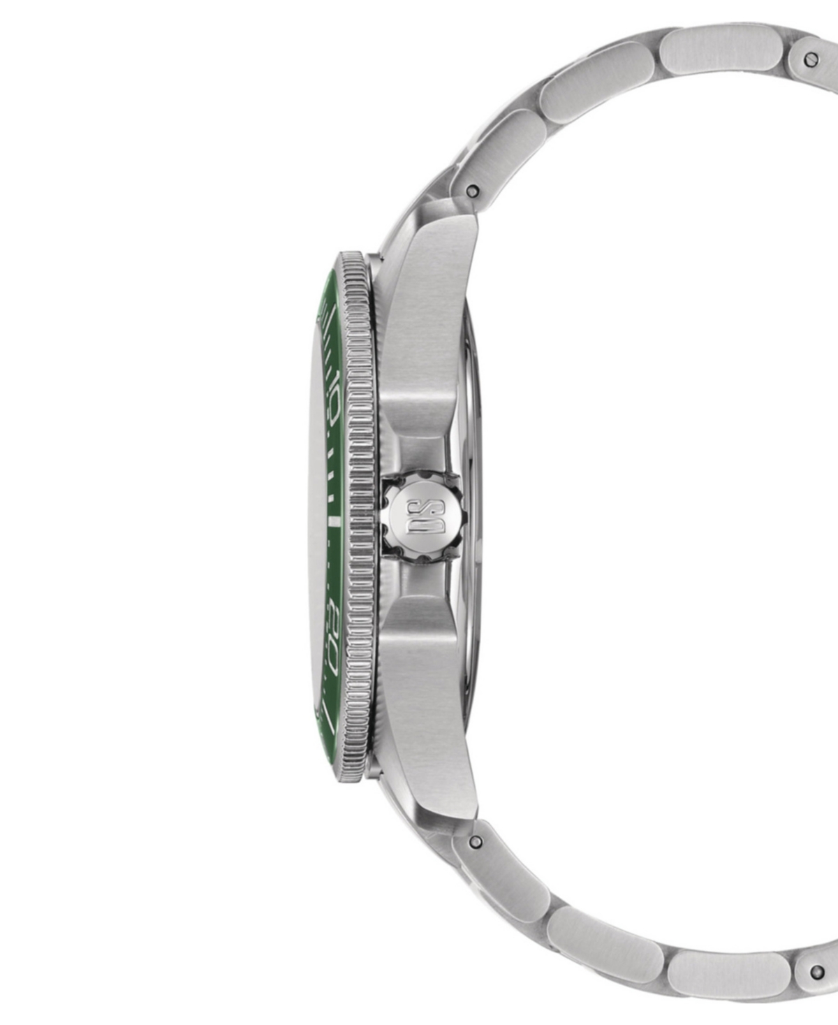 Shop Certina Men's Swiss Automatic Ds Action Diver Stainless Steel Bracelet Watch 43mm In Green
