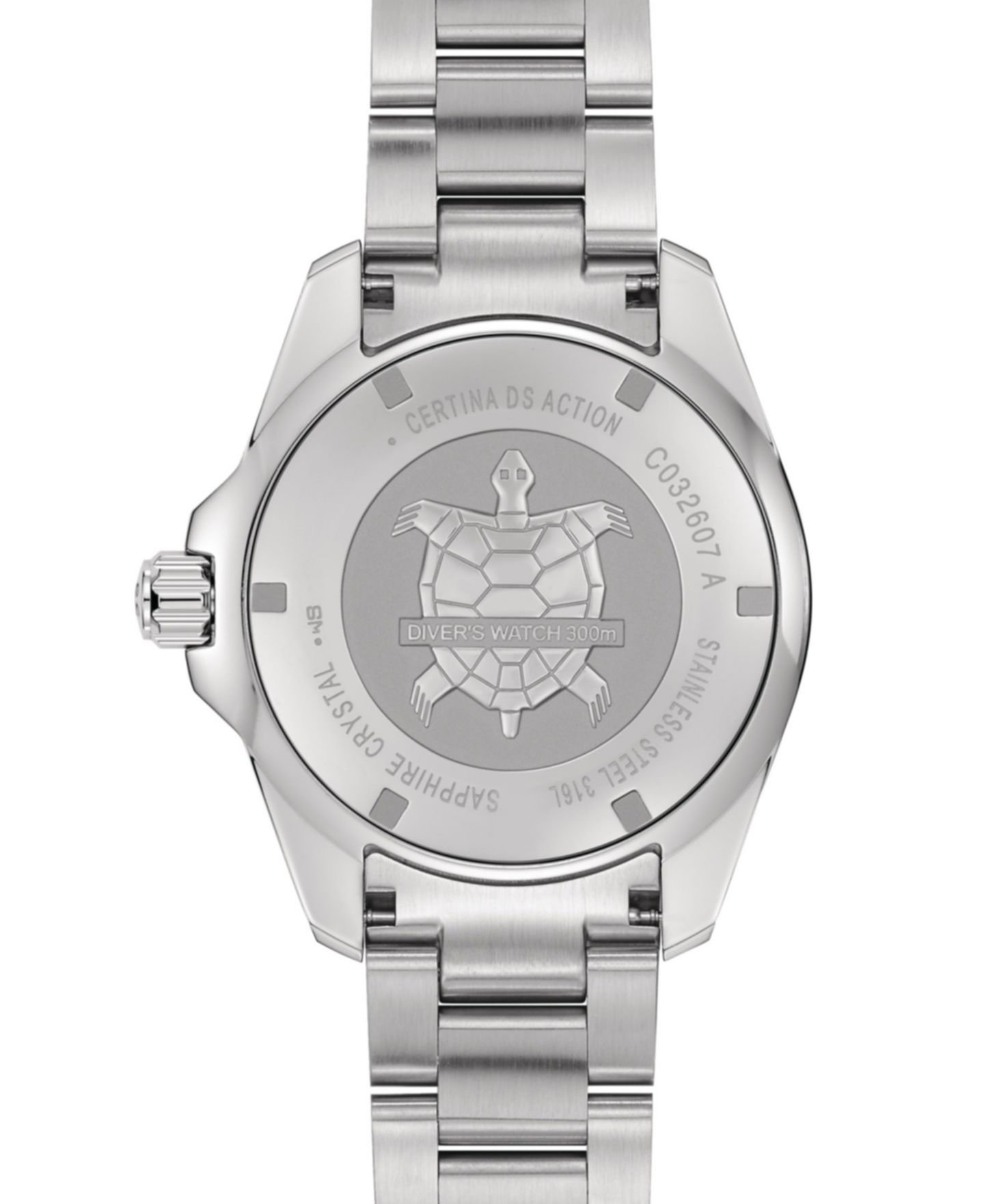 Мужские часы Certina Swiss Automatic DS Action Diver Stainless Steel Bracelet Watch 43mm — фото 2