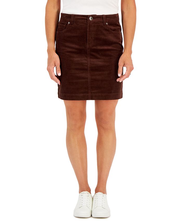 Corduroy skirt hot sale macy's