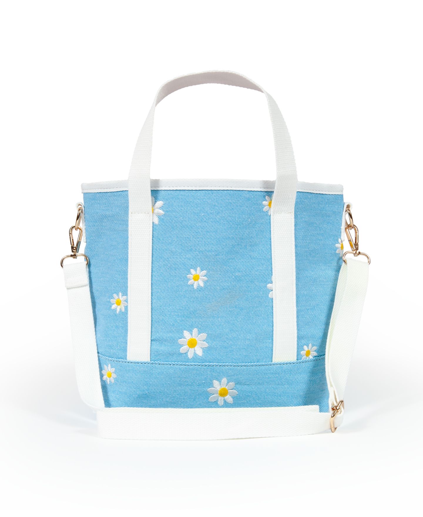 Женская сумка Shady Lady Daisy Medium, 100% Cotton Canvas Carryall, цвет: Синий — фото 4