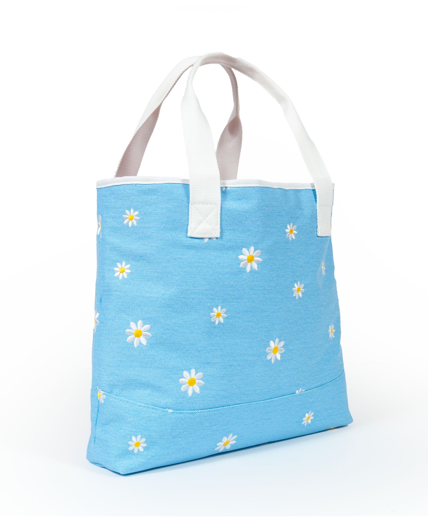 Женская сумка Shady Lady Daisy Extra Large, 100% Cotton Canvas Carryall, цвет: Синий — фото 4