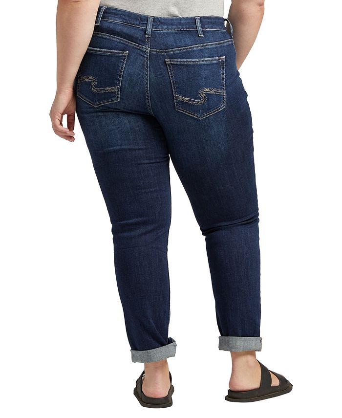 Buy Silver Jeans Co. Women's Boyfriend Mid Rise Short Online at Lowest Price in India