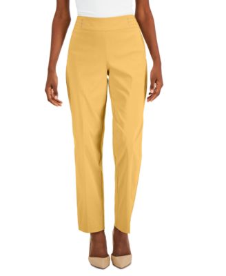 JM Collection - Petite Studded Pull-On Pant