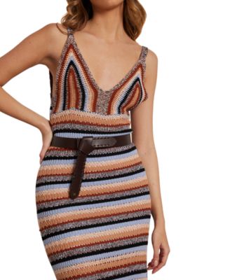 Women's Pre-Knotted Faux Wrap Belt