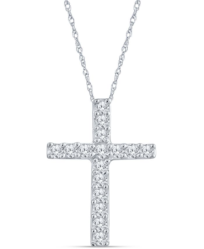 Macy's Diamond Cross 18