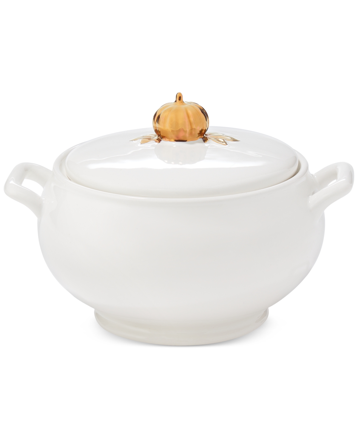 Charter Club Harvest Pumpkin Covered Soup Bowl, Created for Macys