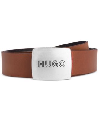 Hugo Boss - Men's Leather Logo Belt