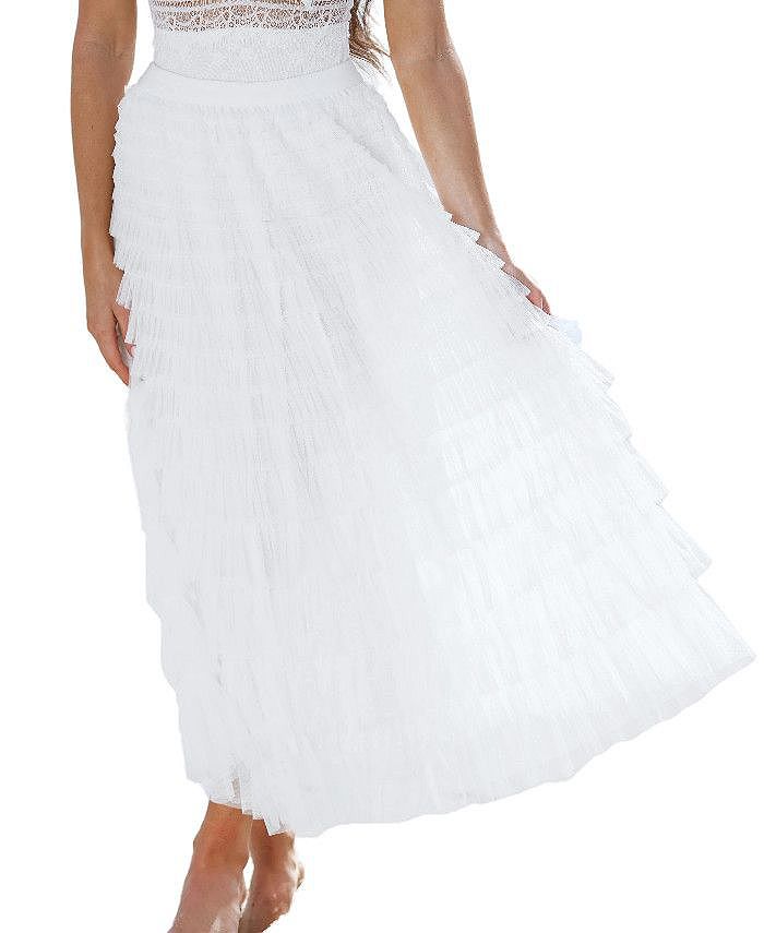 Tutina CUPSHE X Madison Monospalla Con Fiocco Romantico E Gamba Larga – Elegante E Moderna - 5