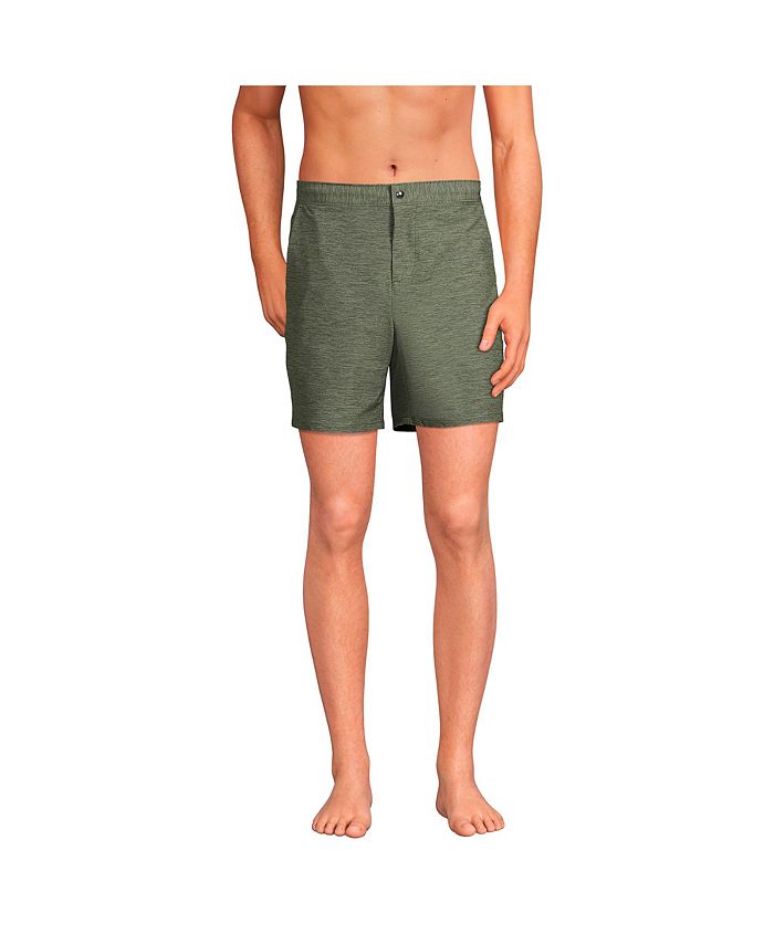 Lands End Men s Unlined Hybrid Swim Shorts Macy s