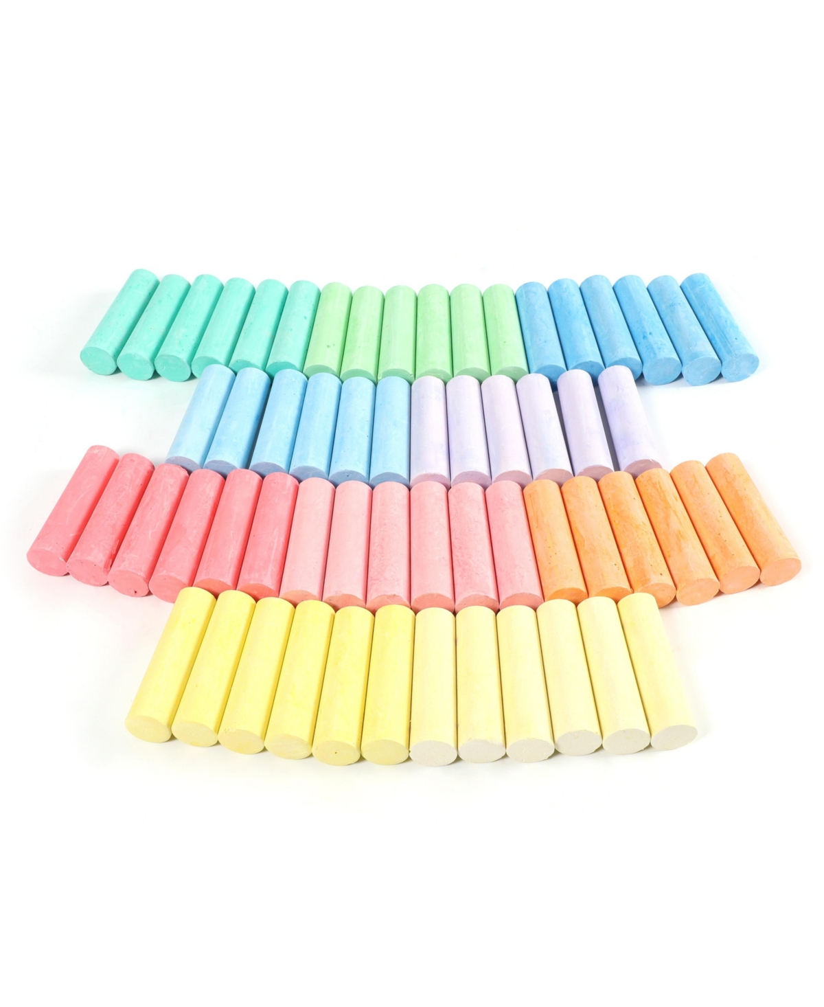 Sizzlin Cool Jumbo Sidewalk Chalk Set, 60 Pieces, Created for You by Toys R Us