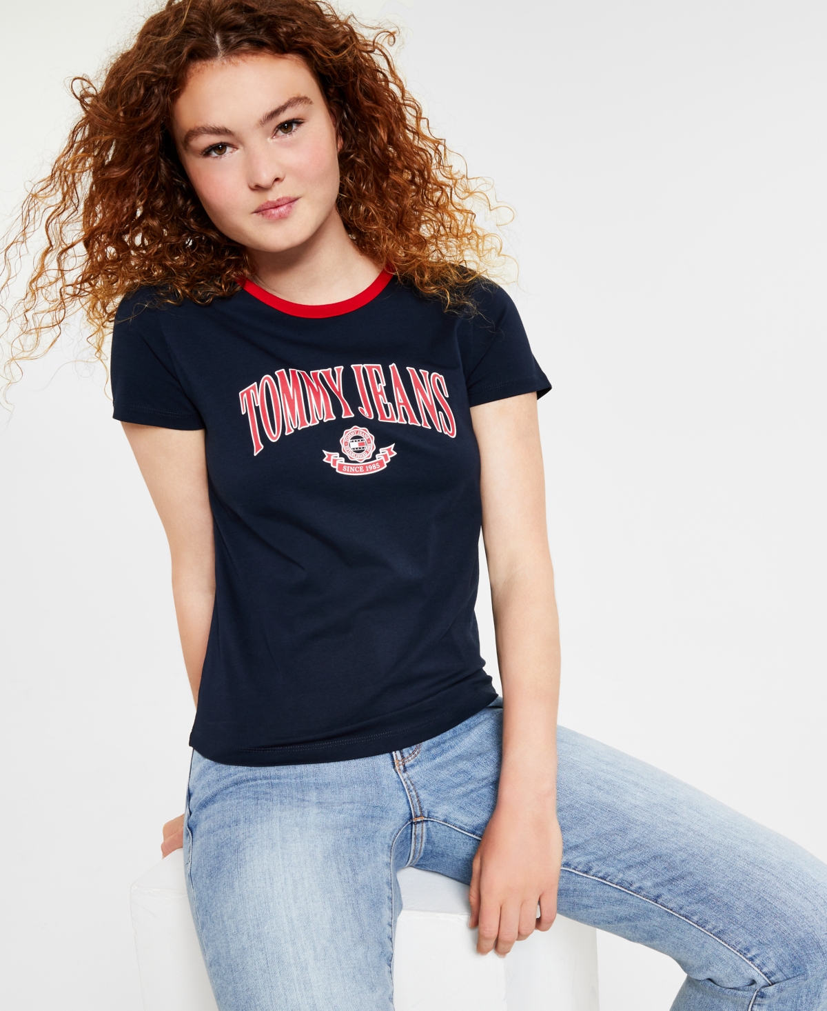 Tommy t shirt hotsell dames