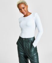 Sonsee Woman Long Sleeve Bodysuit - Macy's