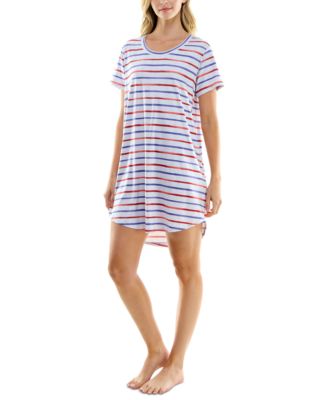 Roudelain - Women's Yummy Striped Short-Sleeve Sleepshirt