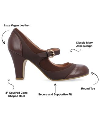 Women's Siri Round Toe Mary Jane Pumps