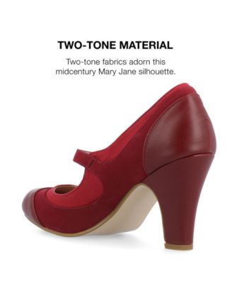 Women's Siri Round Toe Mary Jane Pumps