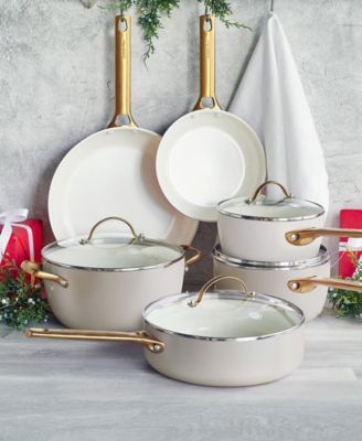 Reserve Healthy Ceramic Nonstick Cookware Set, 10 Piece